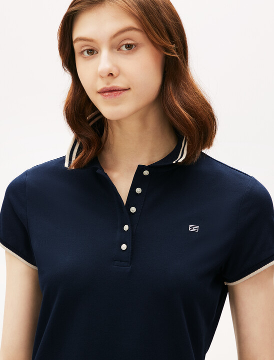 Sporty Feminine Polo Dress