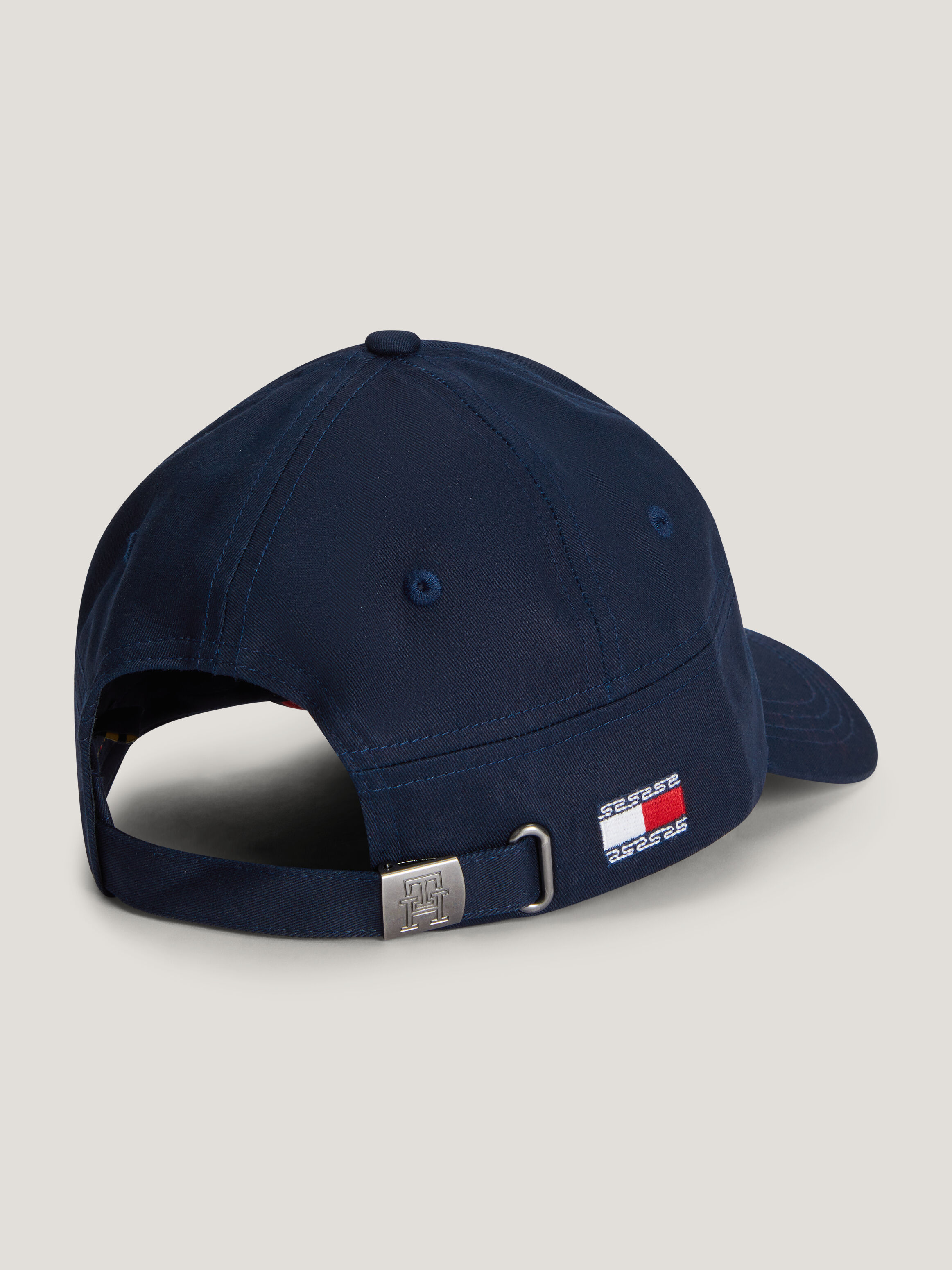 Tommy Hilfiger Cny T. Hilfiger Baseball Cap in Space Blue Arizona Red