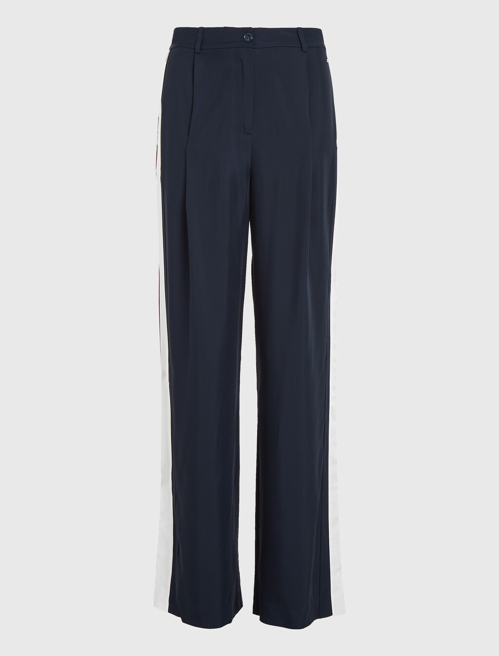 Global Stripe Wide Leg Flared Trousers, Desert Sky, hi-res