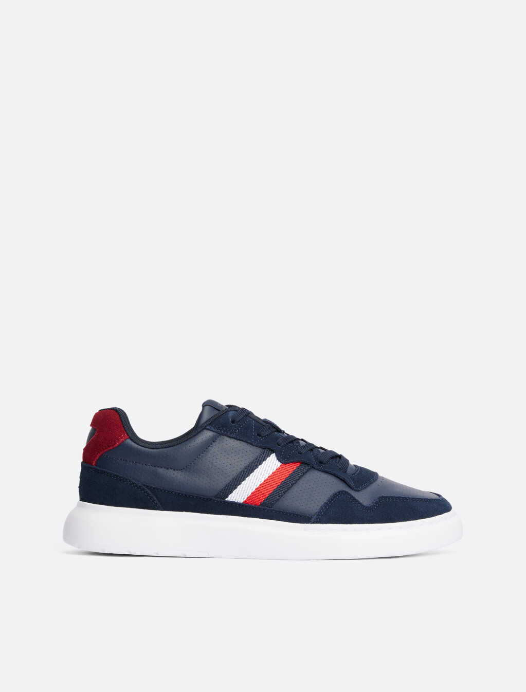 Signature Tape Cupsole Trainers, Dark Night Navy, hi-res