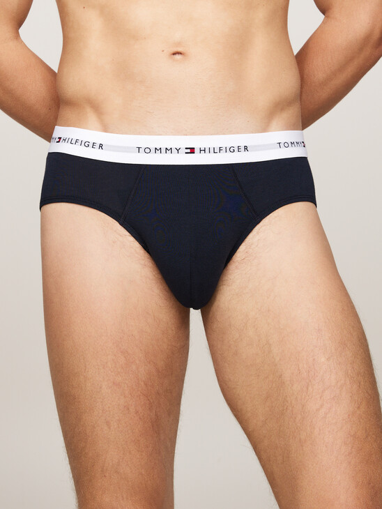 3-Pack Repeat Logo Waistband Briefs