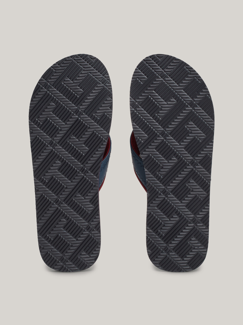 Logo Strap Flip-Flops, Military Denim, hi-res