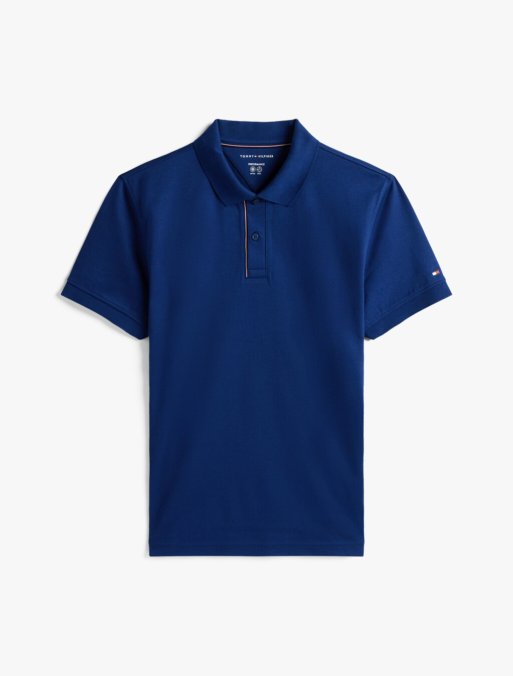 Signature Stripe Jacquard Polo, Preppy Navy, hi-res