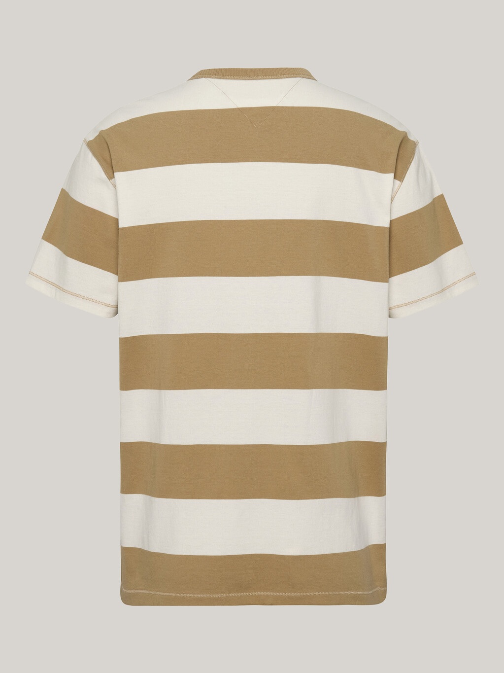 Stripe Script Logo T-Shirt, Tawny Sand Multi, hi-res
