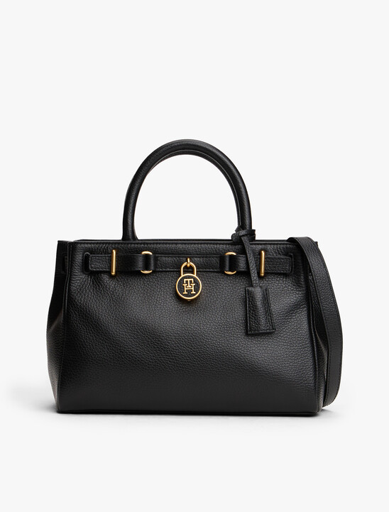 The American Icon Leather Crossbody Tote Bag