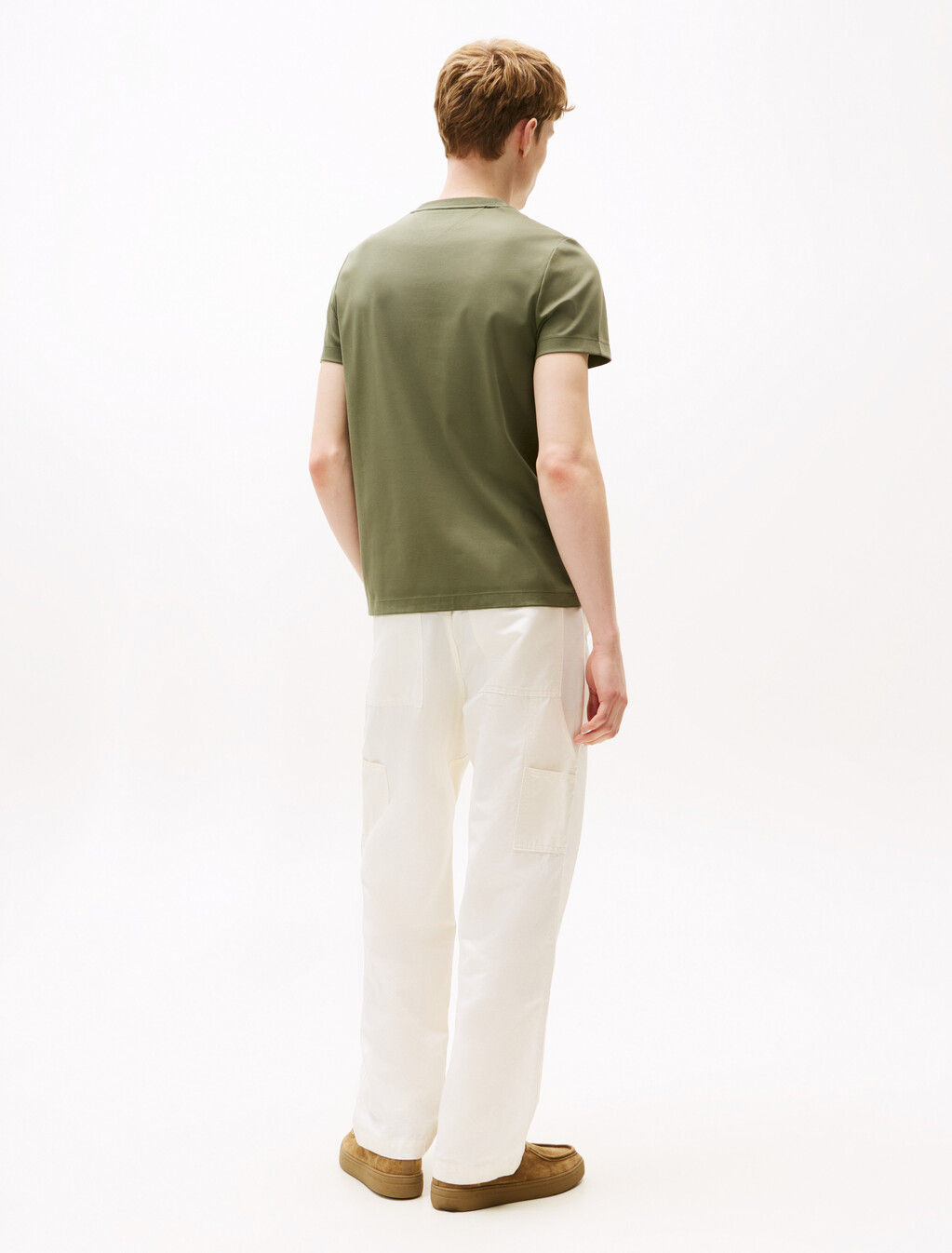 Interlock Slim Fit T-Shirt, Battle Green, hi-res