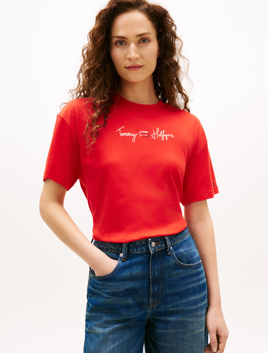 Asia Fit Graphic Double Knit T-Shirt