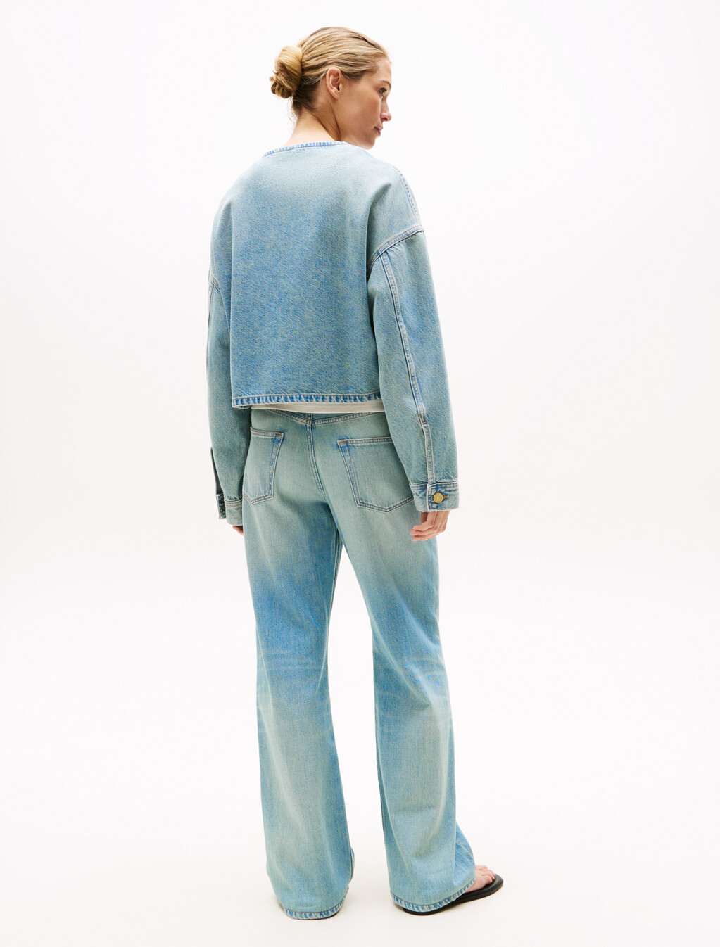 Denim Short Jacket, Lex, hi-res
