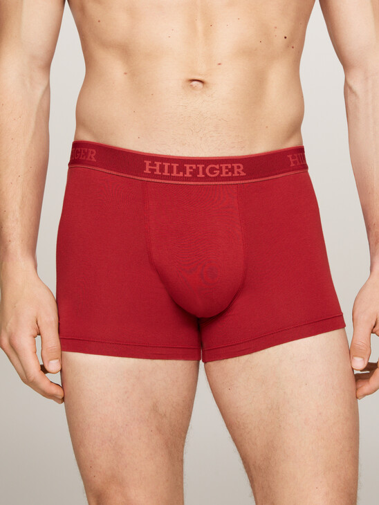 3-Pack Hilfiger Monotype Repeat Logo Trunks