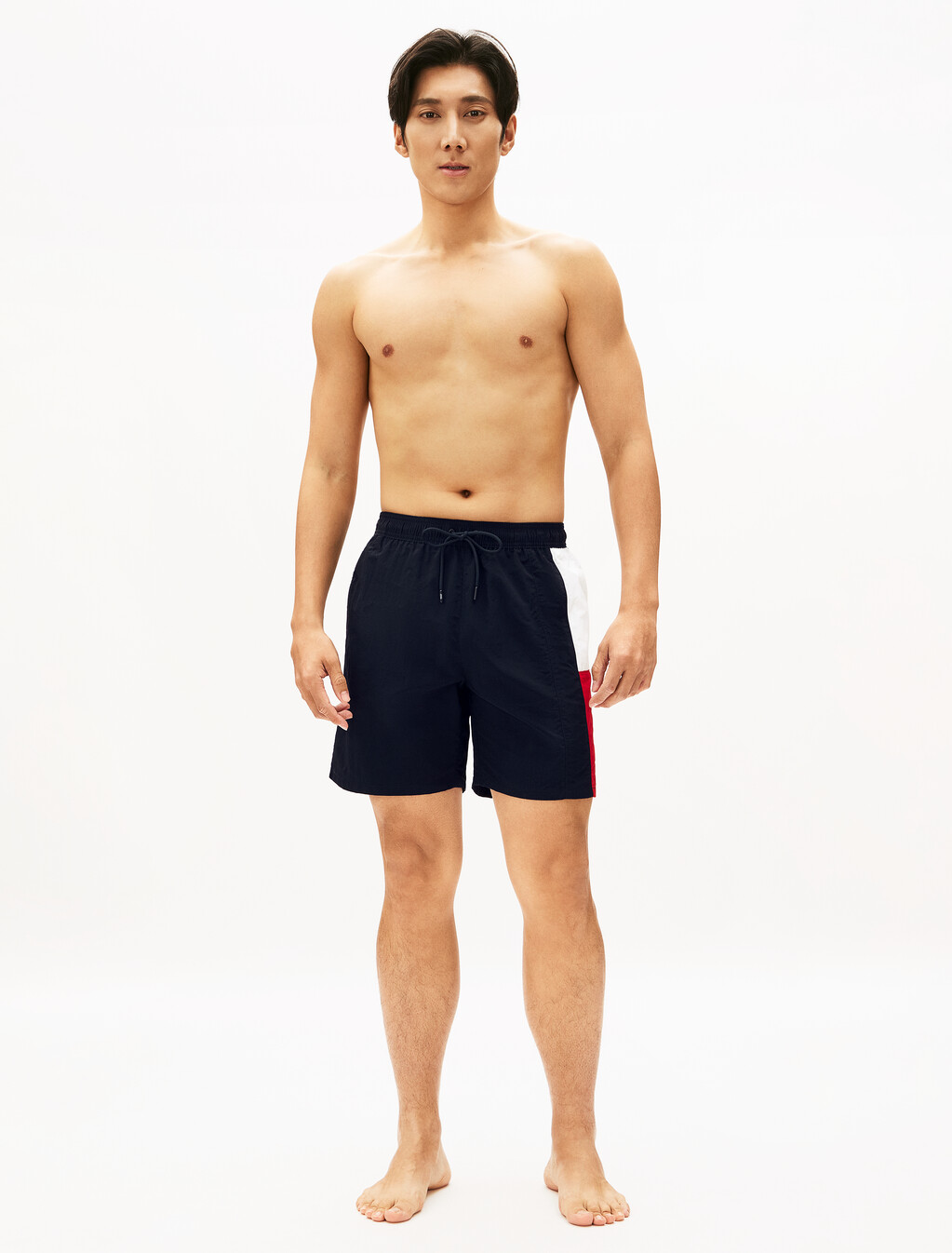 Color Block Drawstring Short, Desert Sky, hi-res