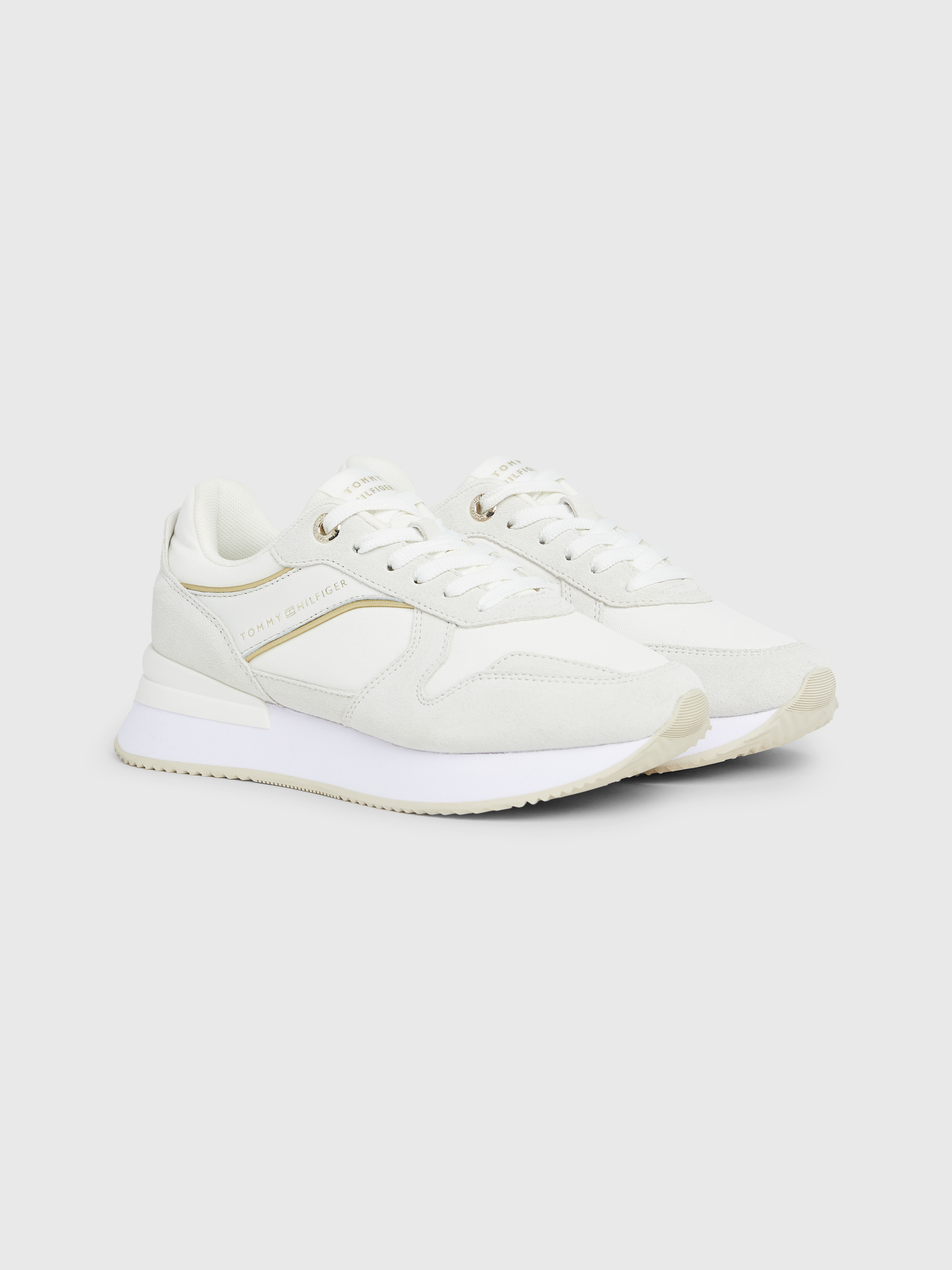 Tommy hilfiger white deals runners