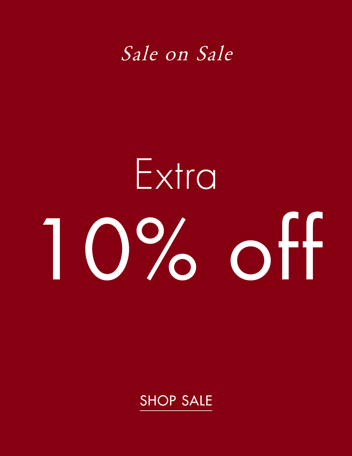 Tommy Hilfiger Sale on Sale Extra 10% Off