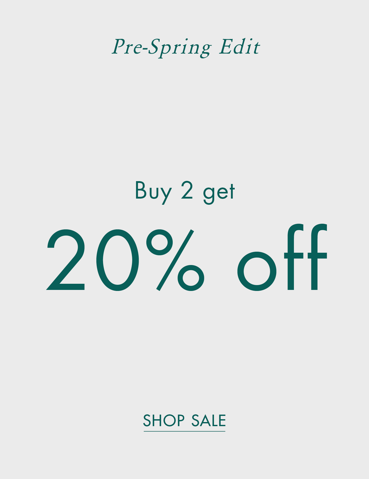 Tommy Hilfiger Pre Spring Edit: Buy 2 get 20% Off